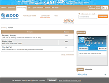Tablet Screenshot of home-living-be-nl.forum.ibood.com