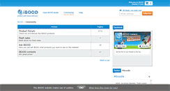 Desktop Screenshot of ie-en.forum.ibood.com